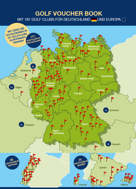 Golf Gutscheinbuch